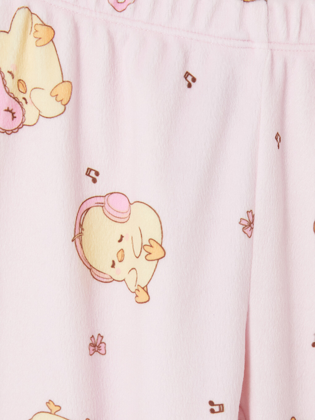 Girl Pink Pyjama Set-5