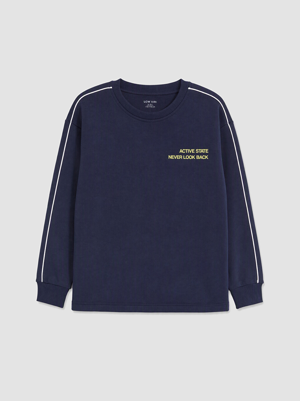 Tricou Imprimat Pentru Băieți Cu Guler Rotund