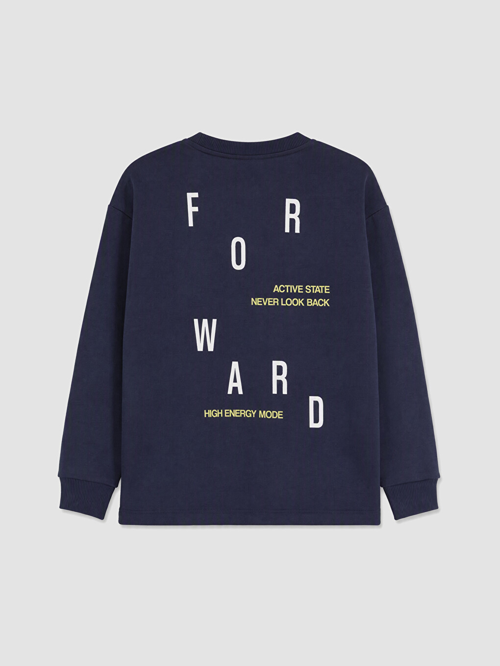 Tricou Imprimat Pentru Băieți Cu Guler Rotund-2