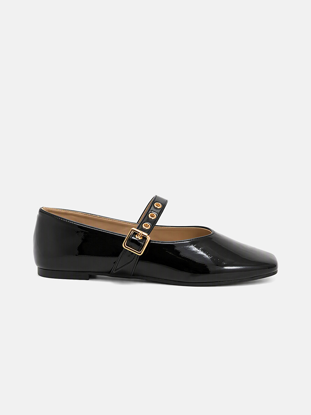 Buckled Women's Ballet Flats-1