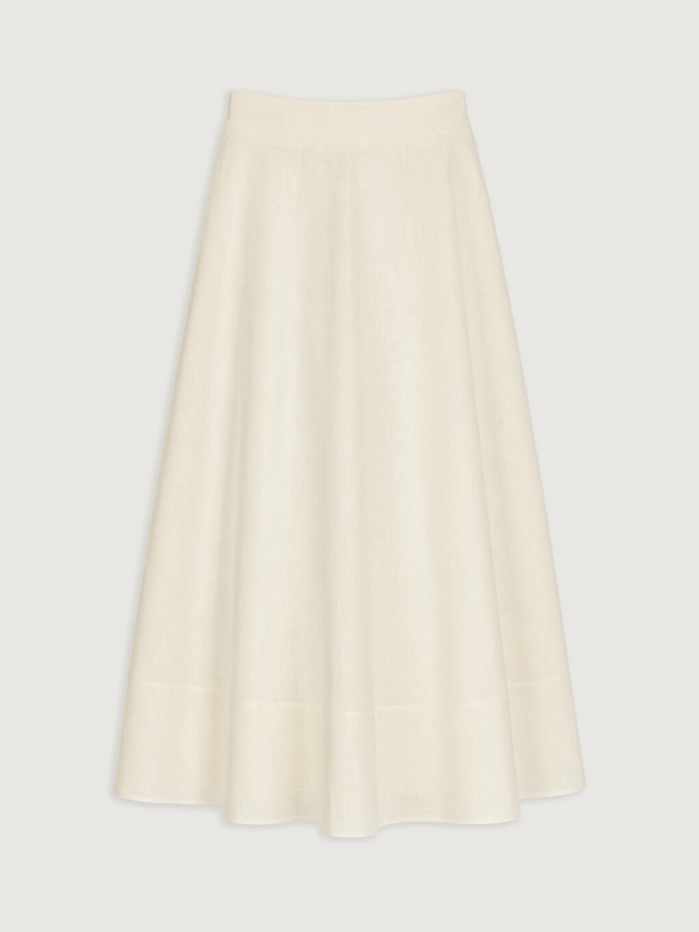 Woman Ecru Skirt-4