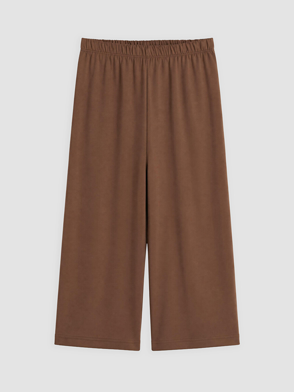 Ekru Desenli Kadın Kapri Pijama Altı 2'li-1
