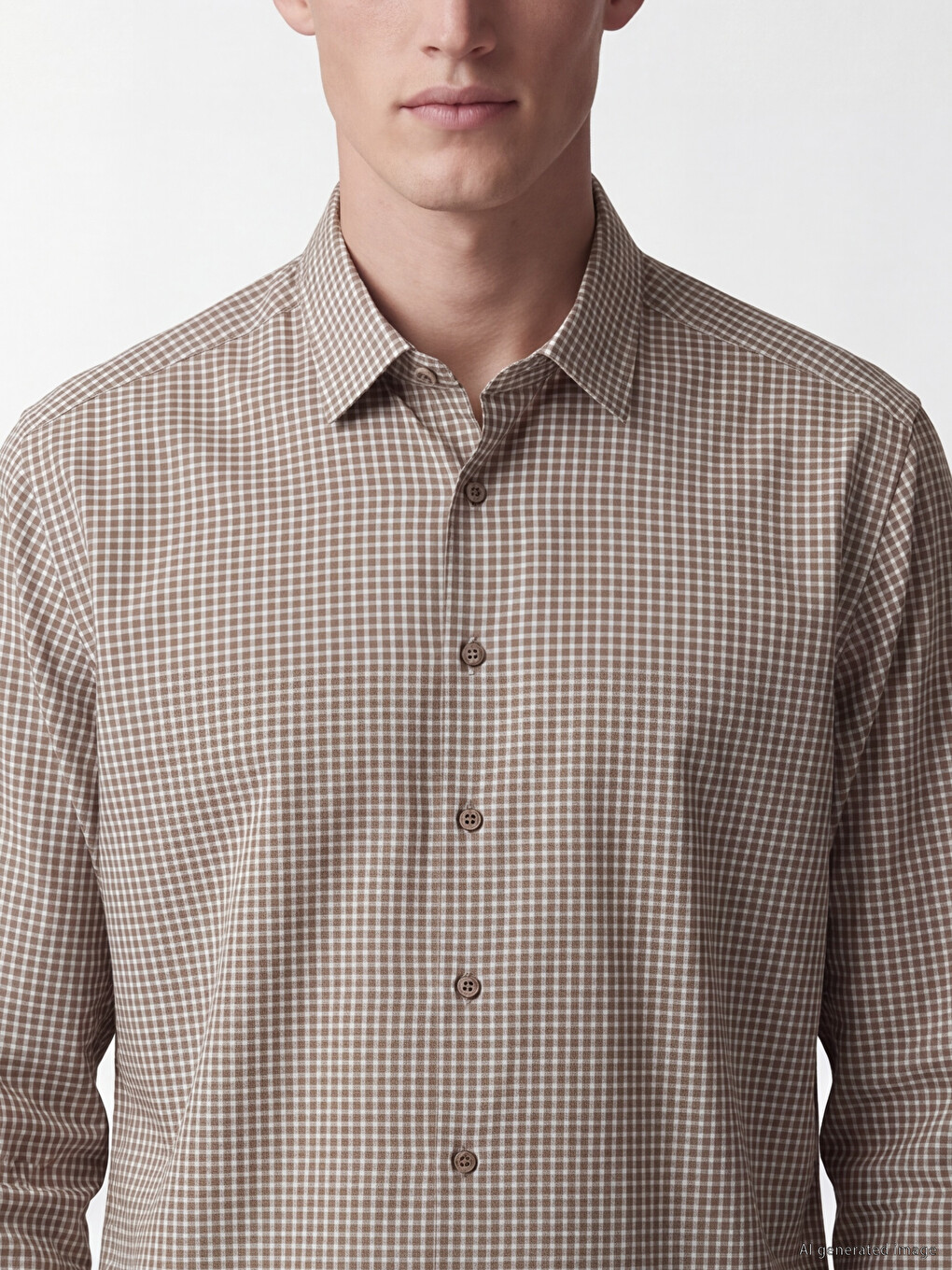 Regular Fit Dobby Men's Shirt-2