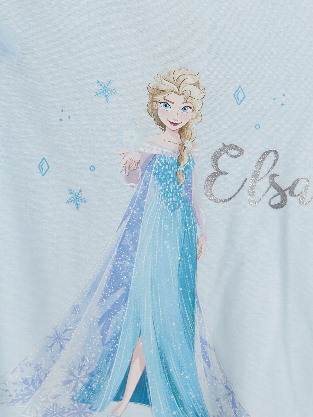 Elsa Printed Girls' T-shirt-1