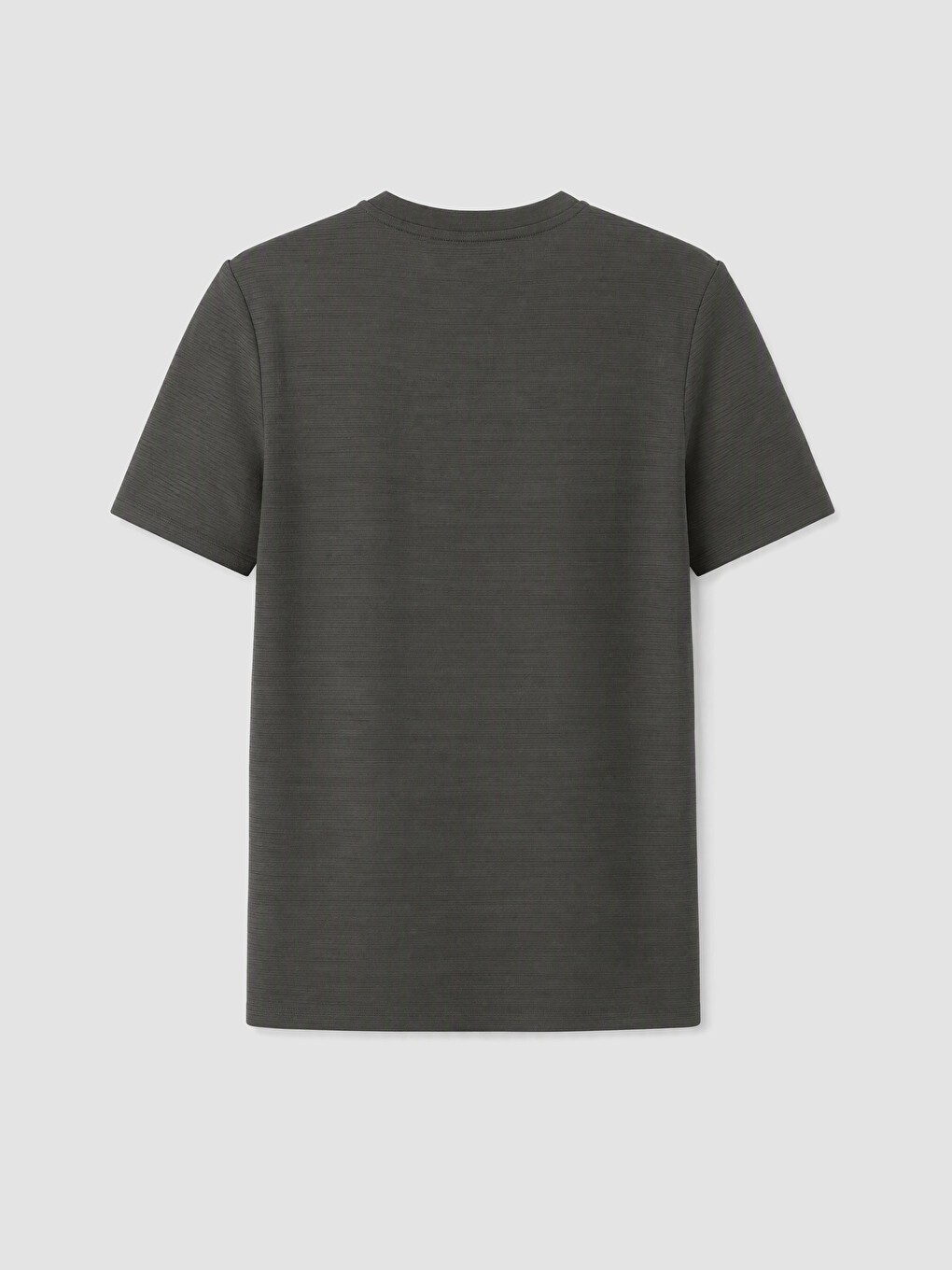 T-shirt Texturé À Col Rond Pour Homme-5