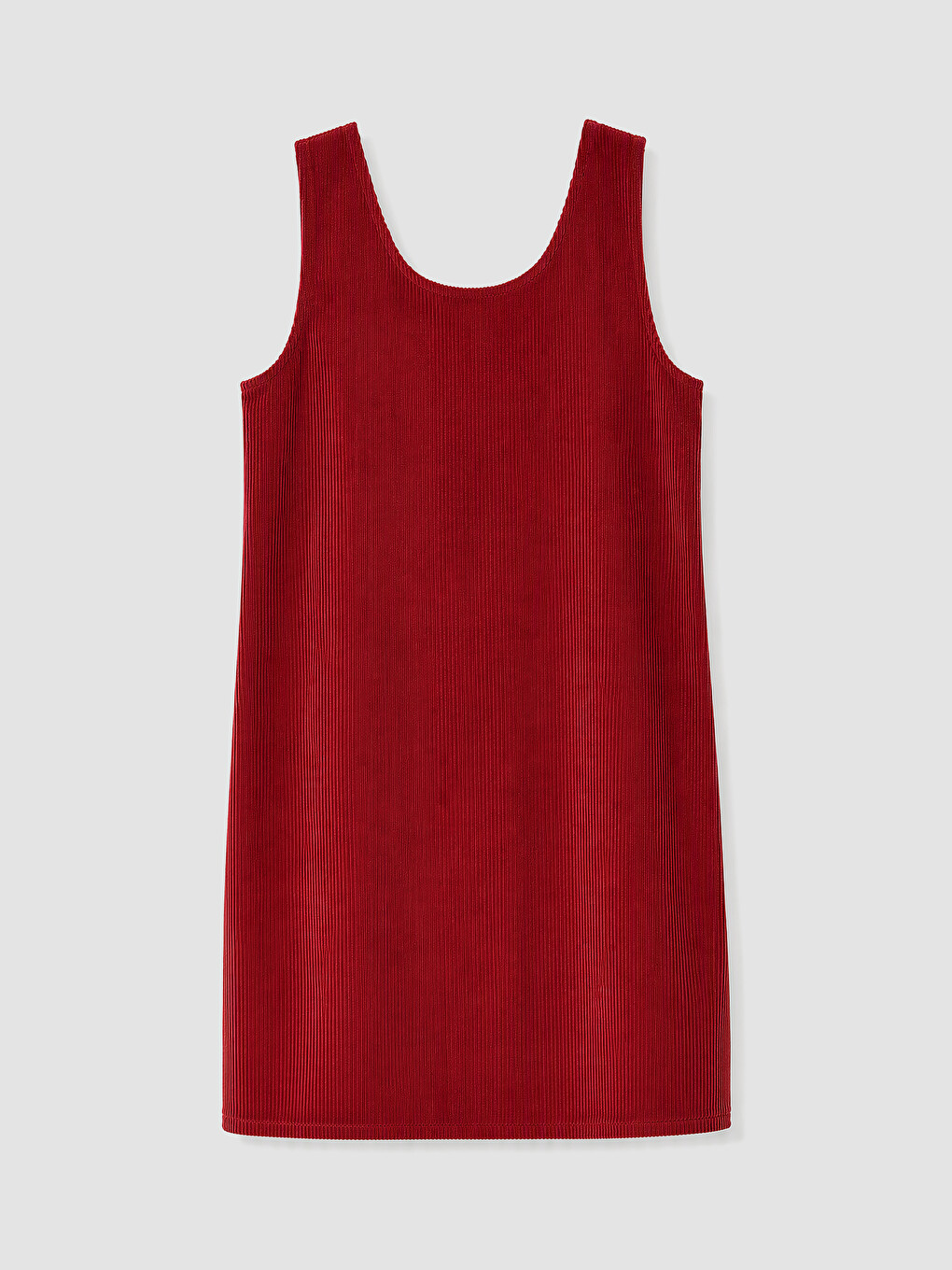Crew Neck Girls' Dress-2