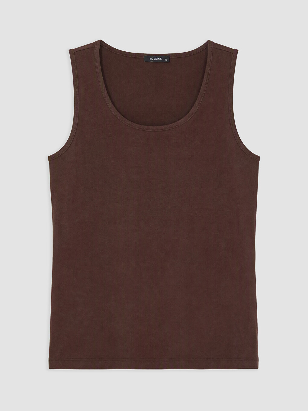 Plus Size U Neck Women's Tank Top-2
