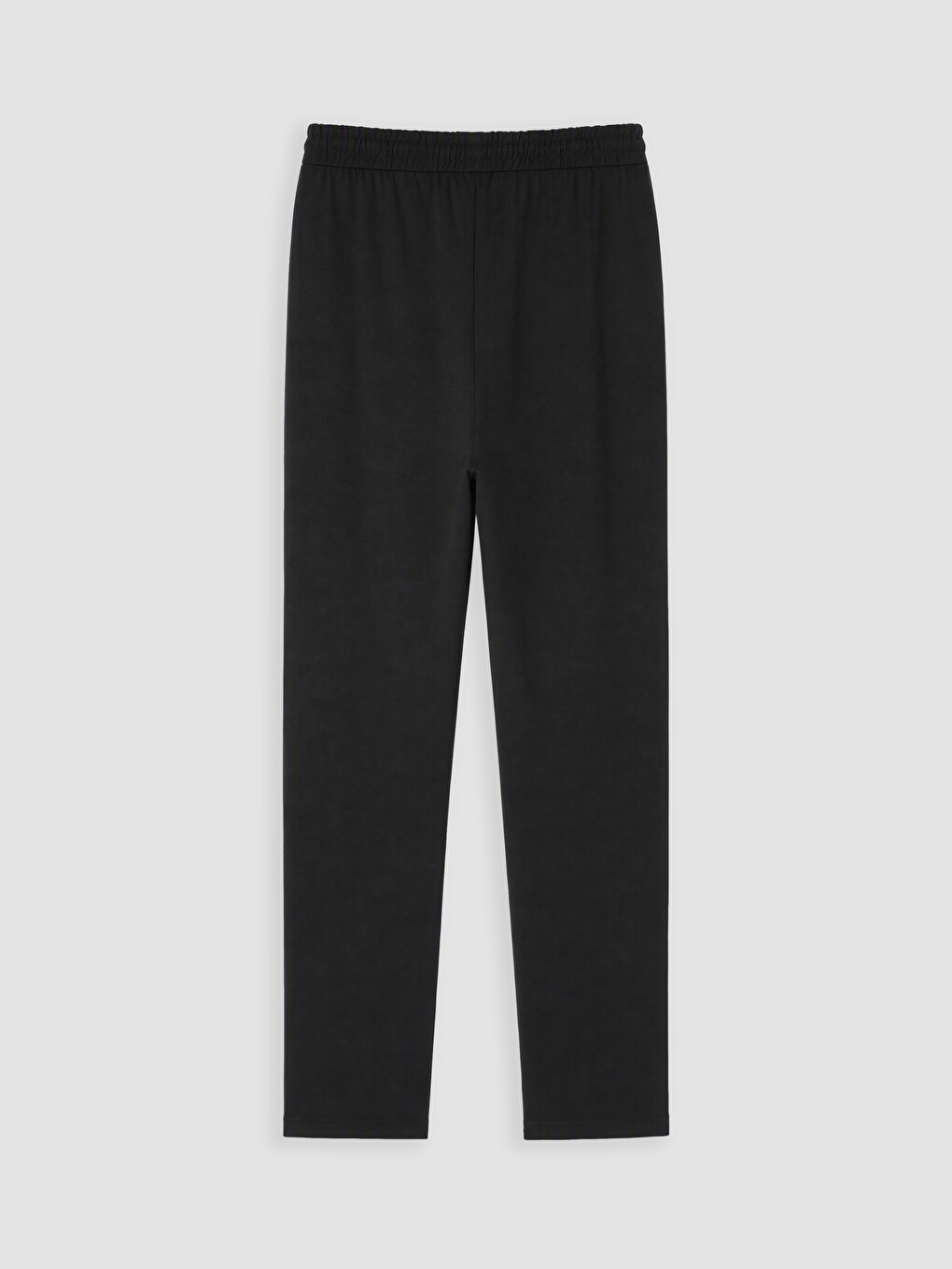 Man Black Pyjama Bottoms-2