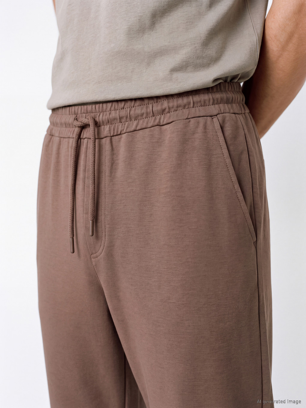Kahverengi Regular Fit Erkek Pijama Altı-2