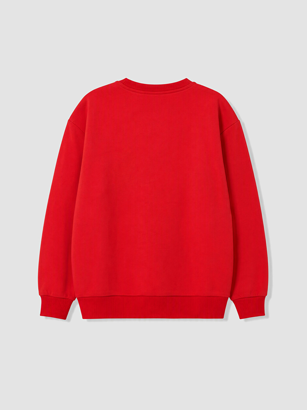 Kırmızı Nyc Baskılı Erkek Çocuk Sweatshirt-1