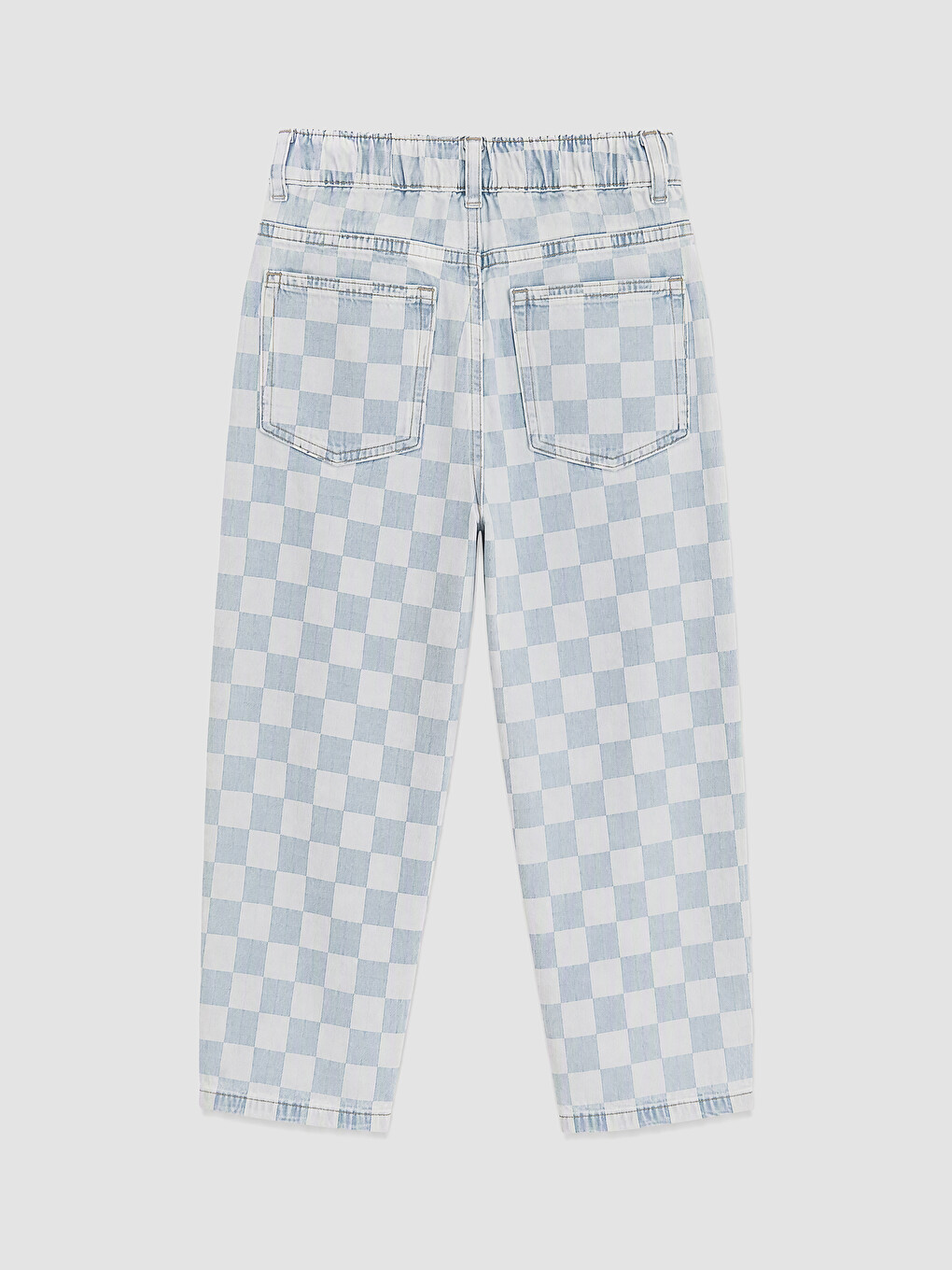 İndigo Baggy Fit Erkek Çocuk Jean Pantolon-2
