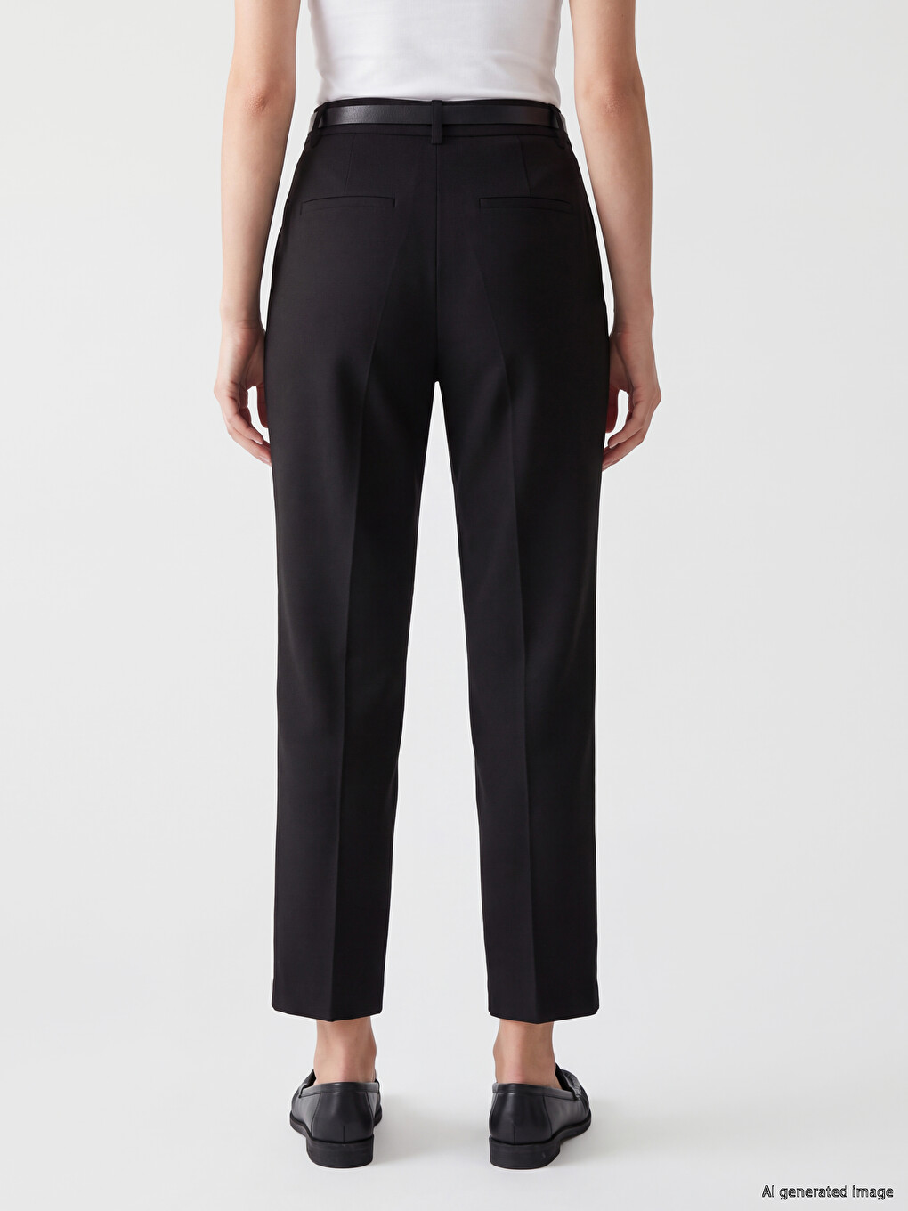 Woman Black Trousers-3