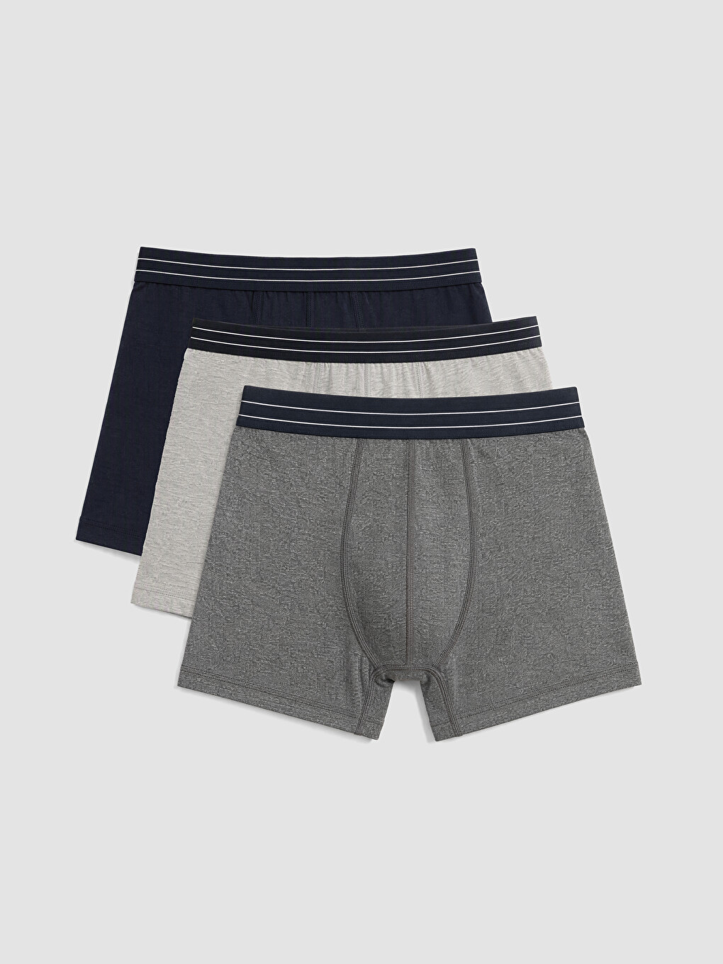 Karışık Pamuklu Erkek 3'lü Boxer