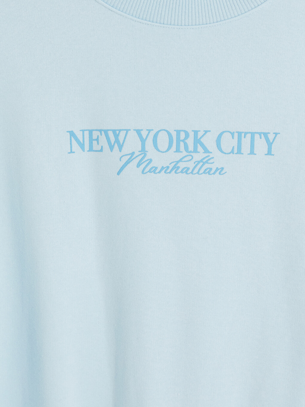 Mavi New York City Baskılı Kadın Sweatshirt Tunik-5