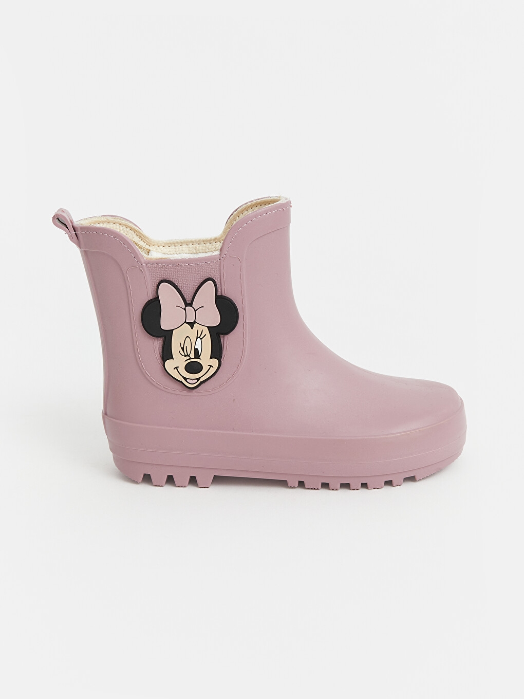 Pembe Minnie Mouse Baskılı Kız Çocuk Yağmur Botu-1