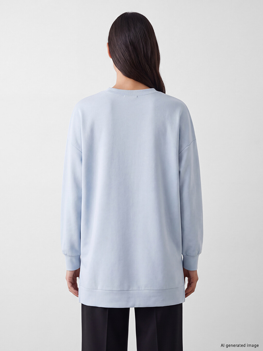 Mavi Soft Touch Kadın Sweatshirt Tunik-3