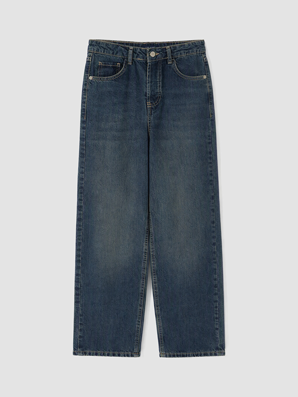 İndigo Straight Fit Kadın Jean Pantolon