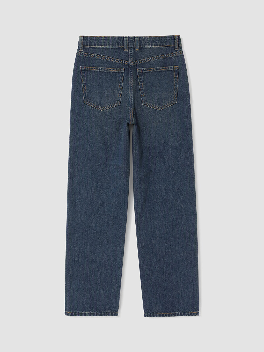 İndigo Straight Fit Kadın Jean Pantolon-2