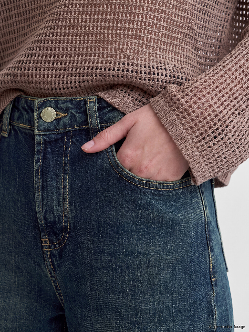 Woman Indigo Jeans-2