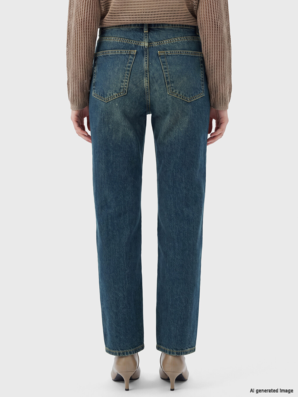 Woman Indigo Jeans-3