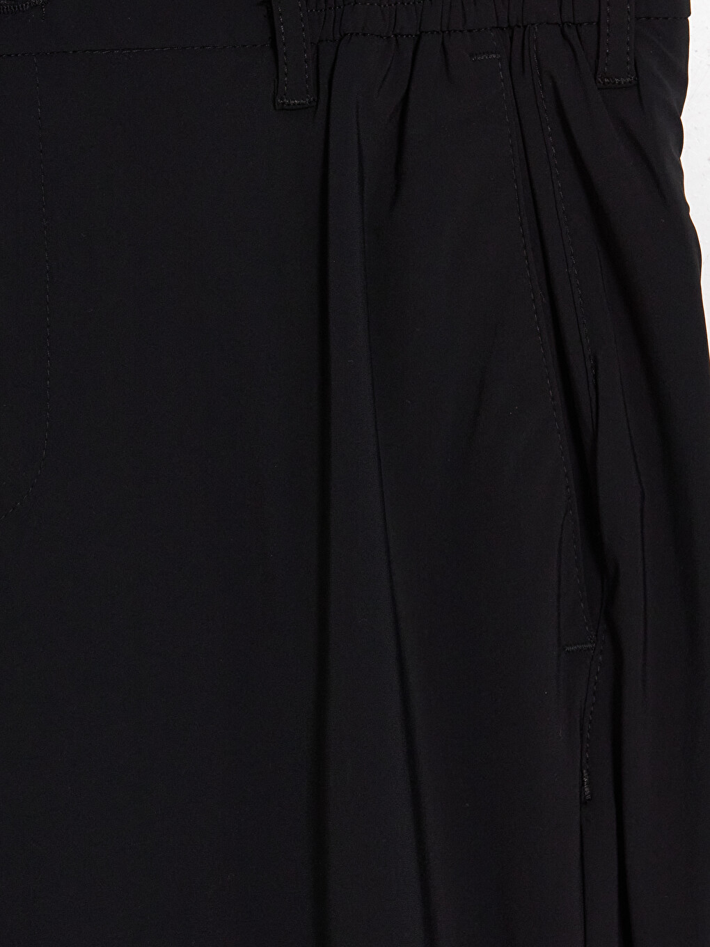 Siyah Slim Fit Erkek Pileli Pantolon-6