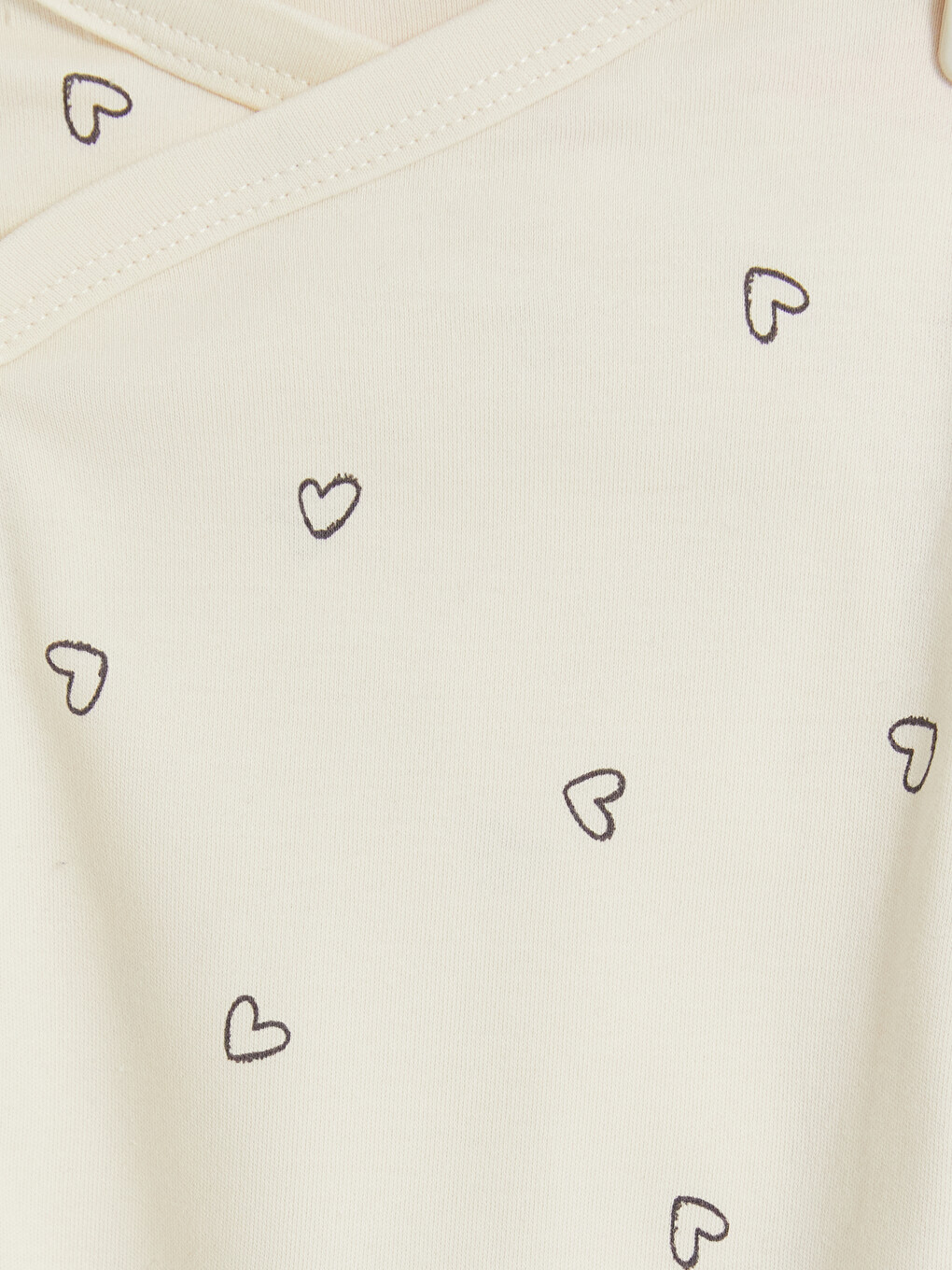 Baby Girl Ecru Bodysuit-5