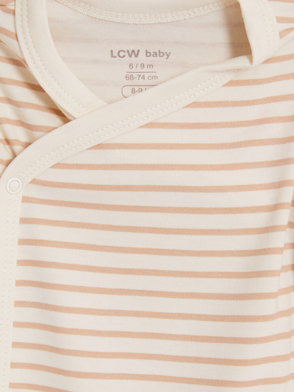2 Pack Double Breasted Collar Baby Boys' Snap Bodysuit-3