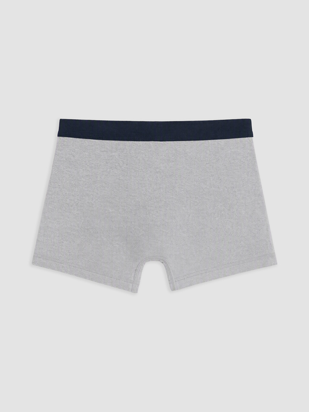 Lacivert Pamuklu Esnek Erkek Boxer 3'lü Paket-4