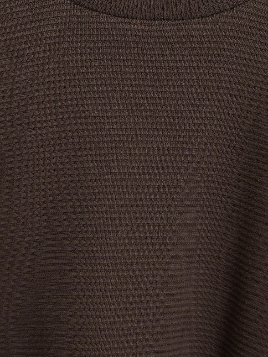 Kahverengi Bisiklet Yaka Erkek Çocuk Sweatshirt-1