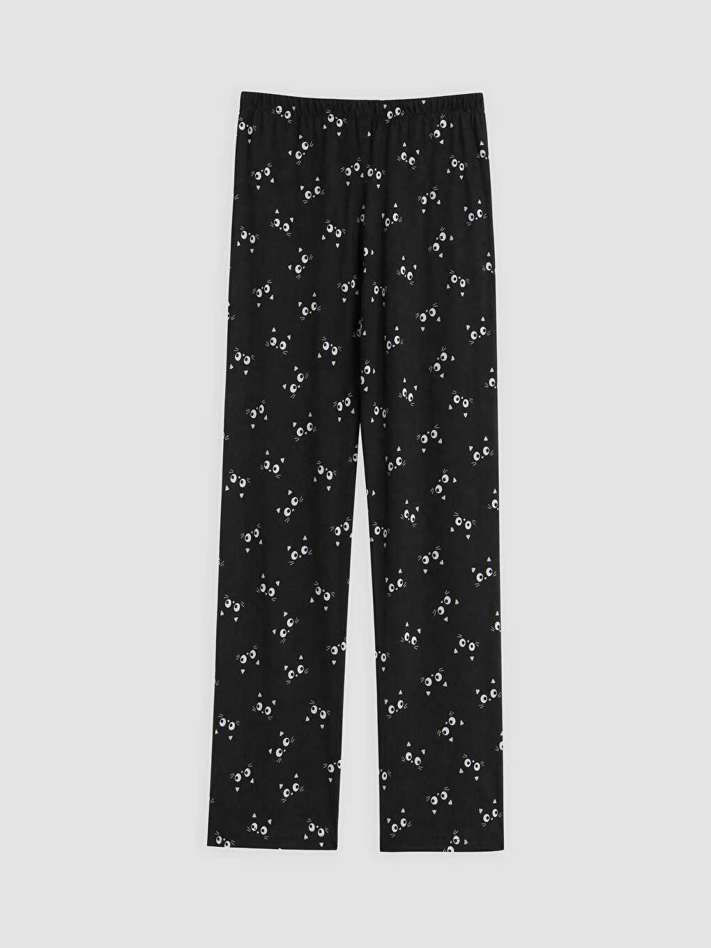 Crew Neck Printed Women's Pyjamas Set-1