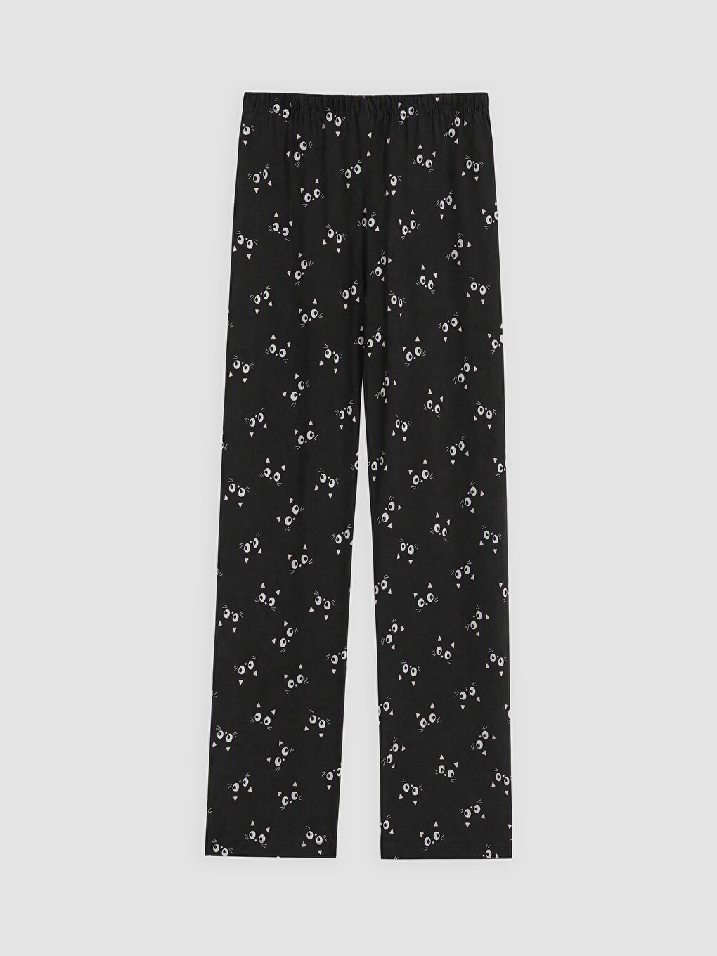 Crew Neck Printed Women's Pyjamas Set-3