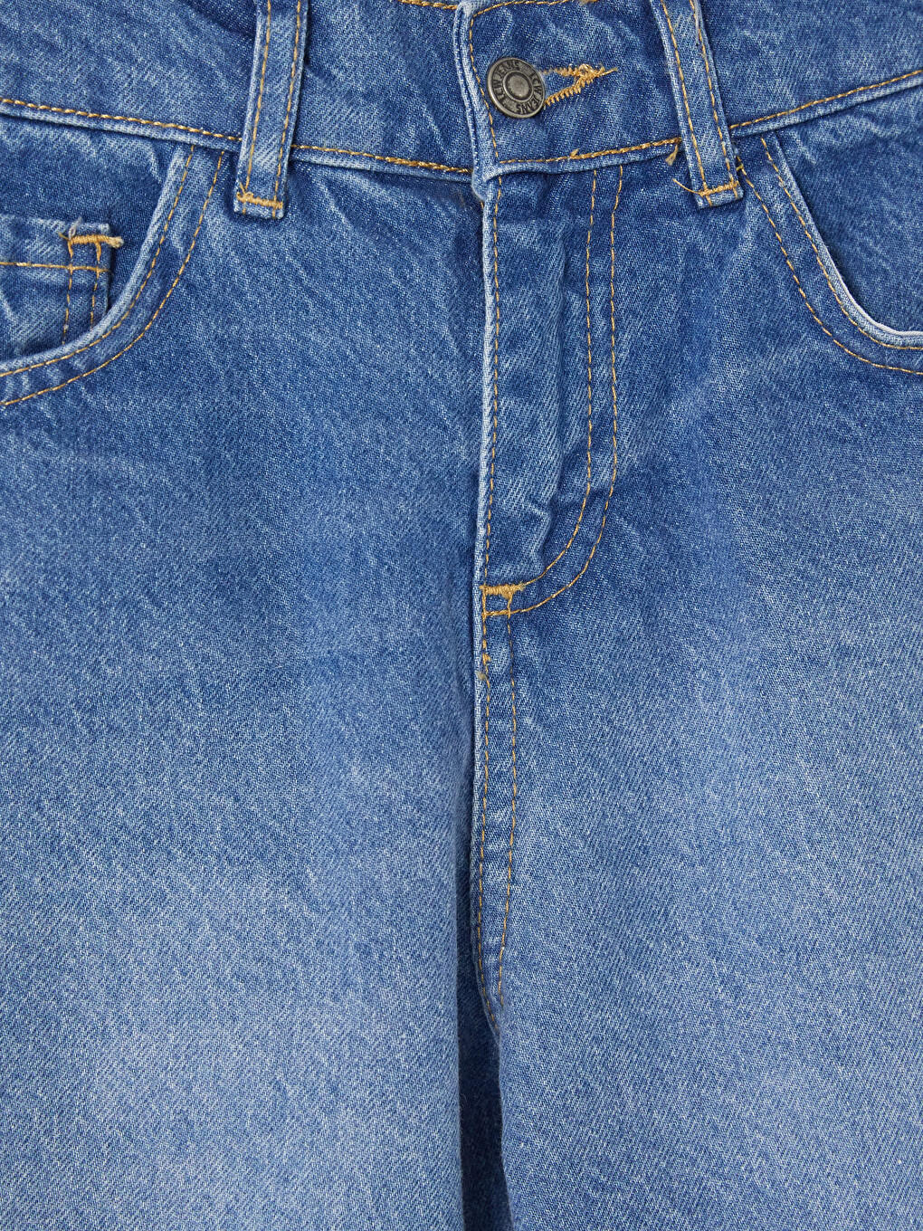 Mavi Loose Fit Erkek Çocuk Jean Pantolon-1