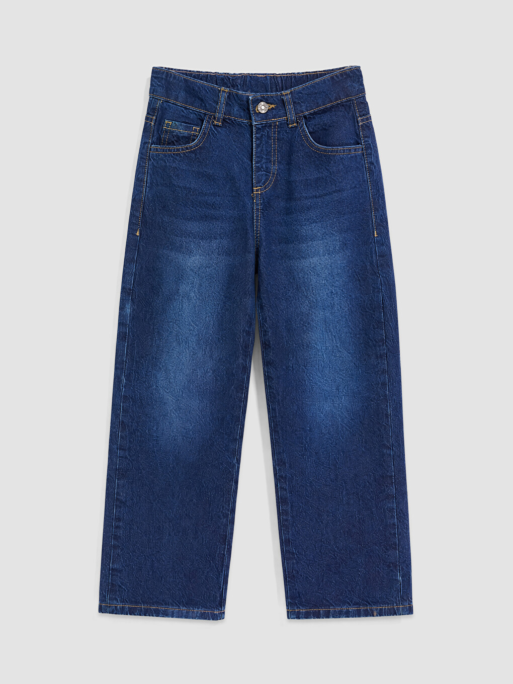İndigo Loose Fit Erkek Çocuk Jean Pantolon