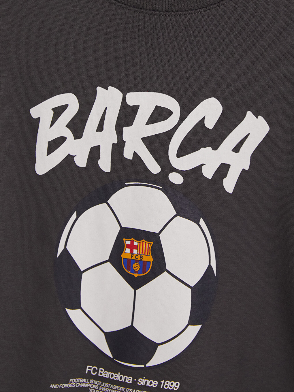 Hanorac Gros Imprimat Fc Barcelona Pentru Băieți-1