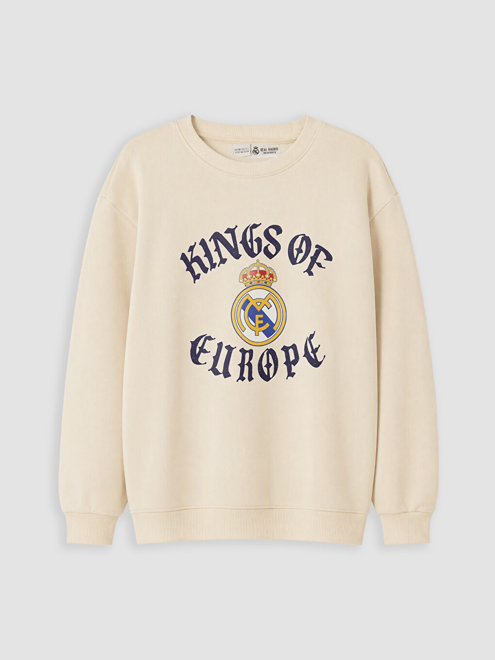 Real Madrid Printed Boys' Sweatshirt