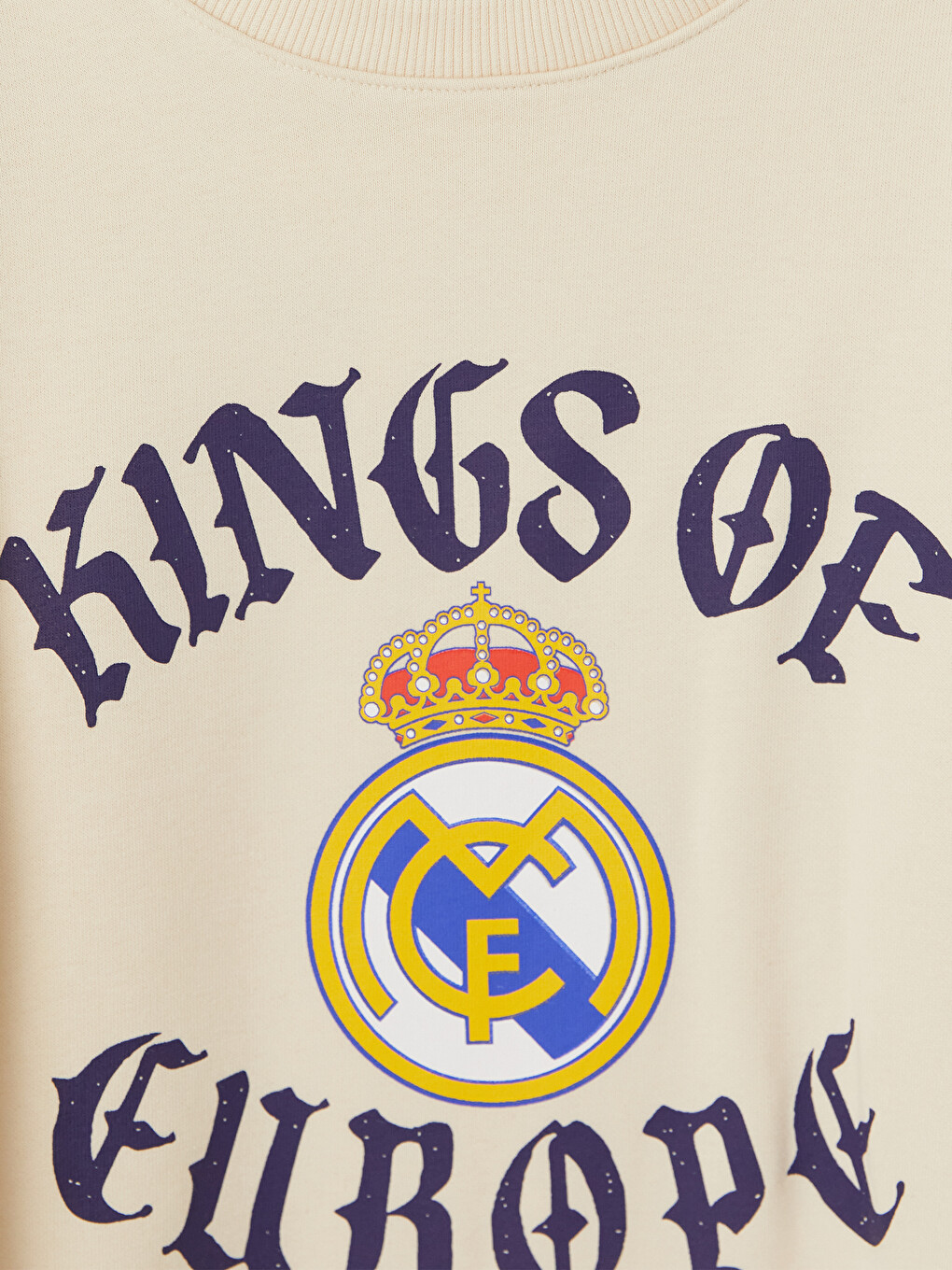 Real Madrid Printed Boys' Sweatshirt-1