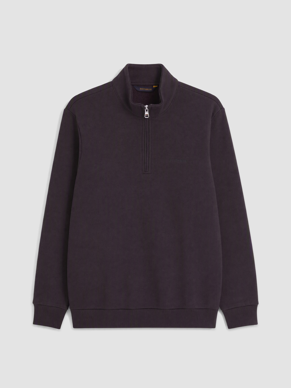 Mock Neck Men's Thick Sweatshirt