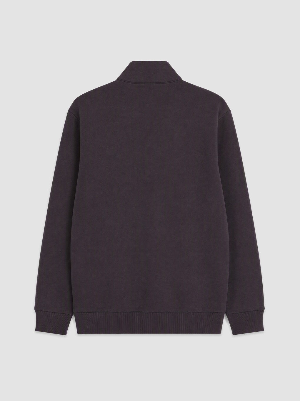Mock Neck Men's Thick Sweatshirt-1
