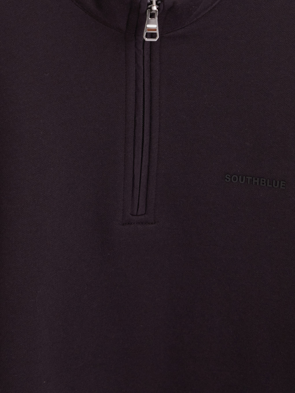 Mock Neck Men's Thick Sweatshirt-2