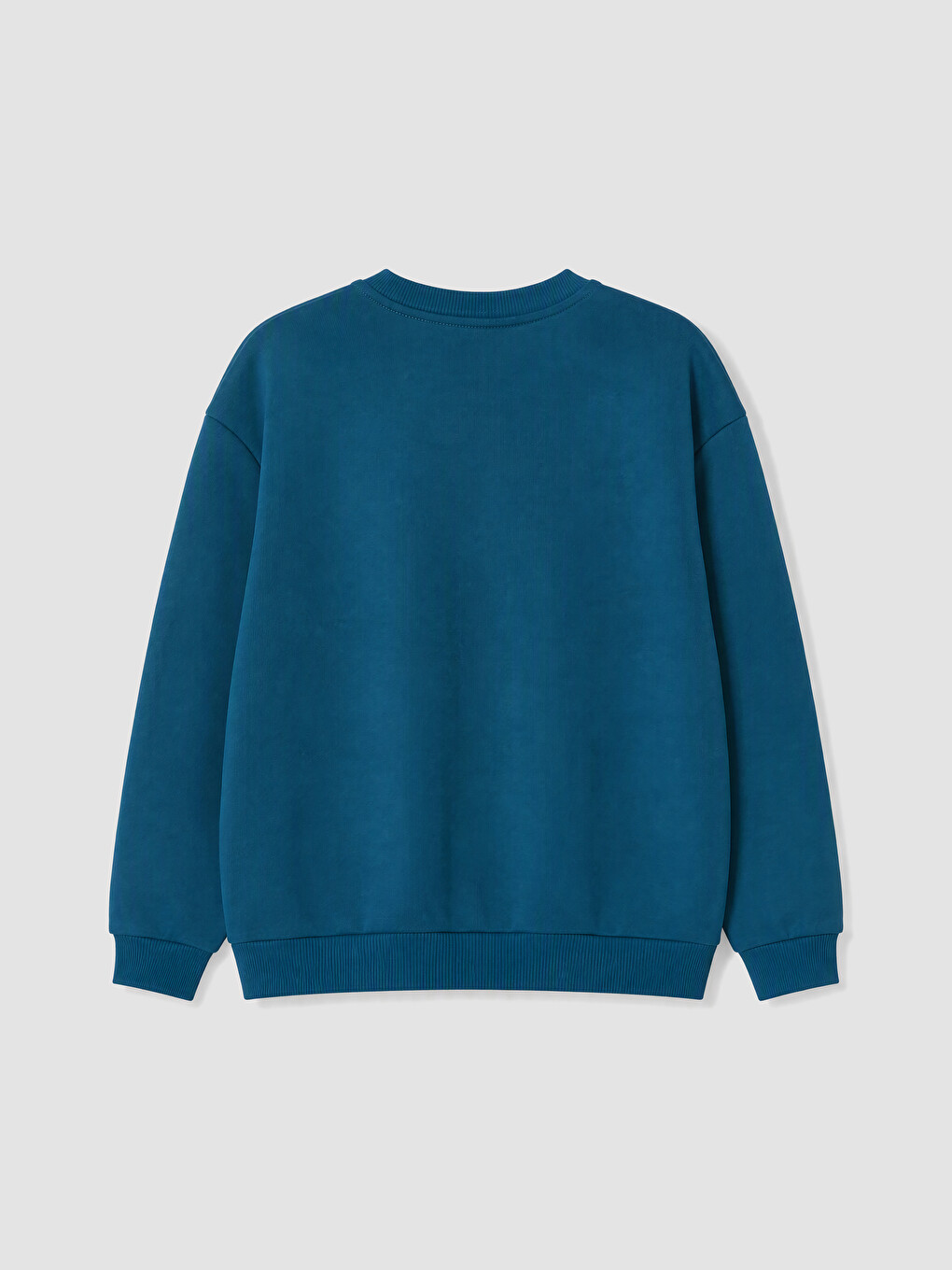Petrol Snoopy Baskılı Erkek Çocuk Sweatshirt-2