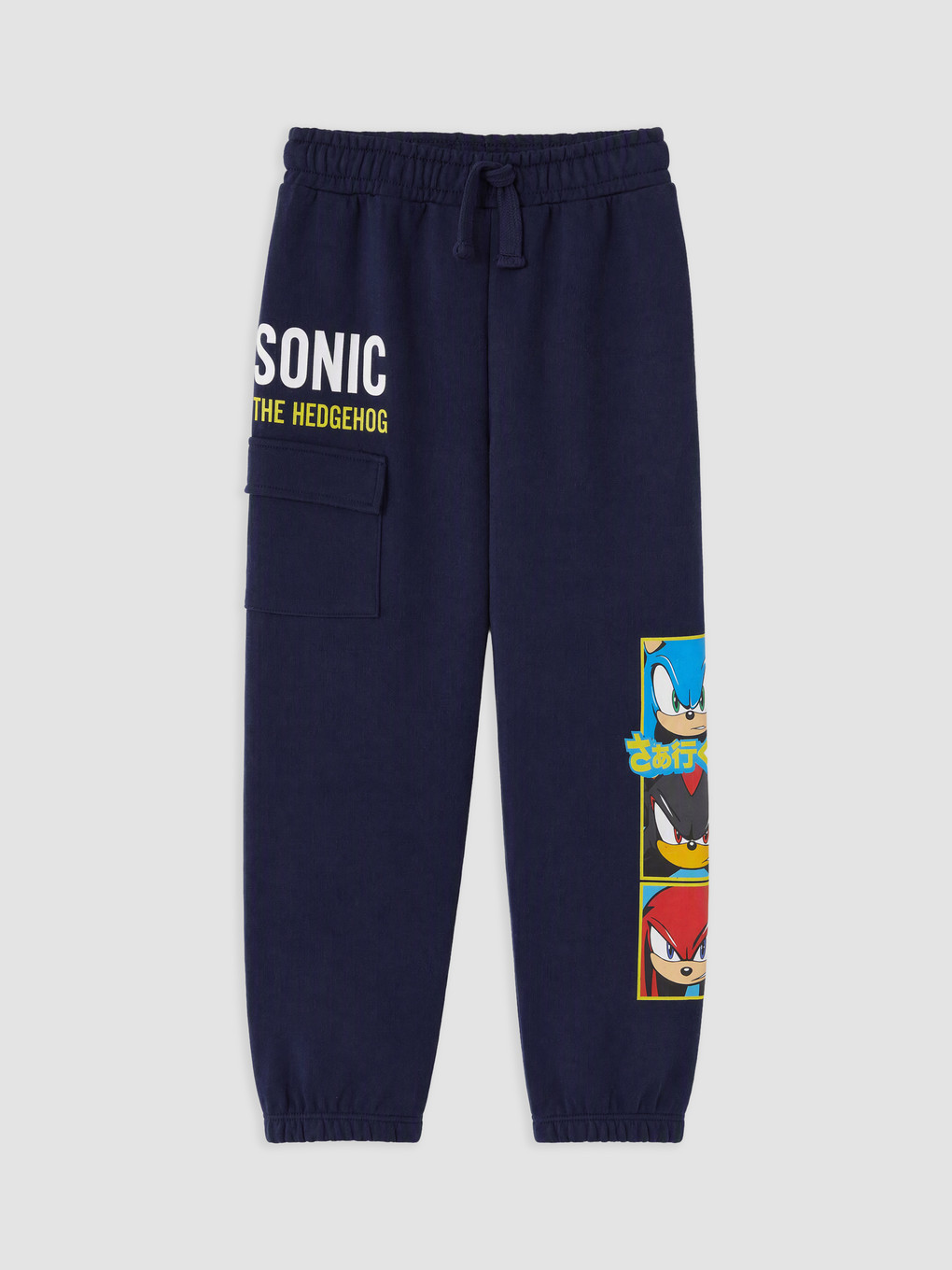 Dječje Trenirke Jogger S Tiskanim Motivom Sonic-2