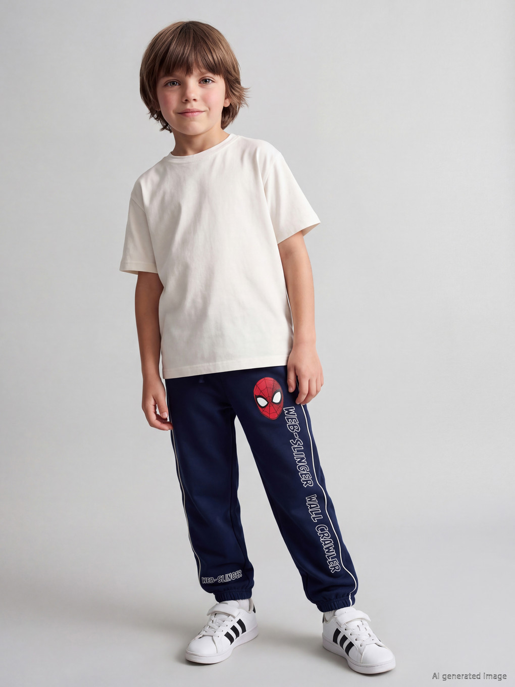  Spider-Man Printed Boys' Jogger Sweatpants