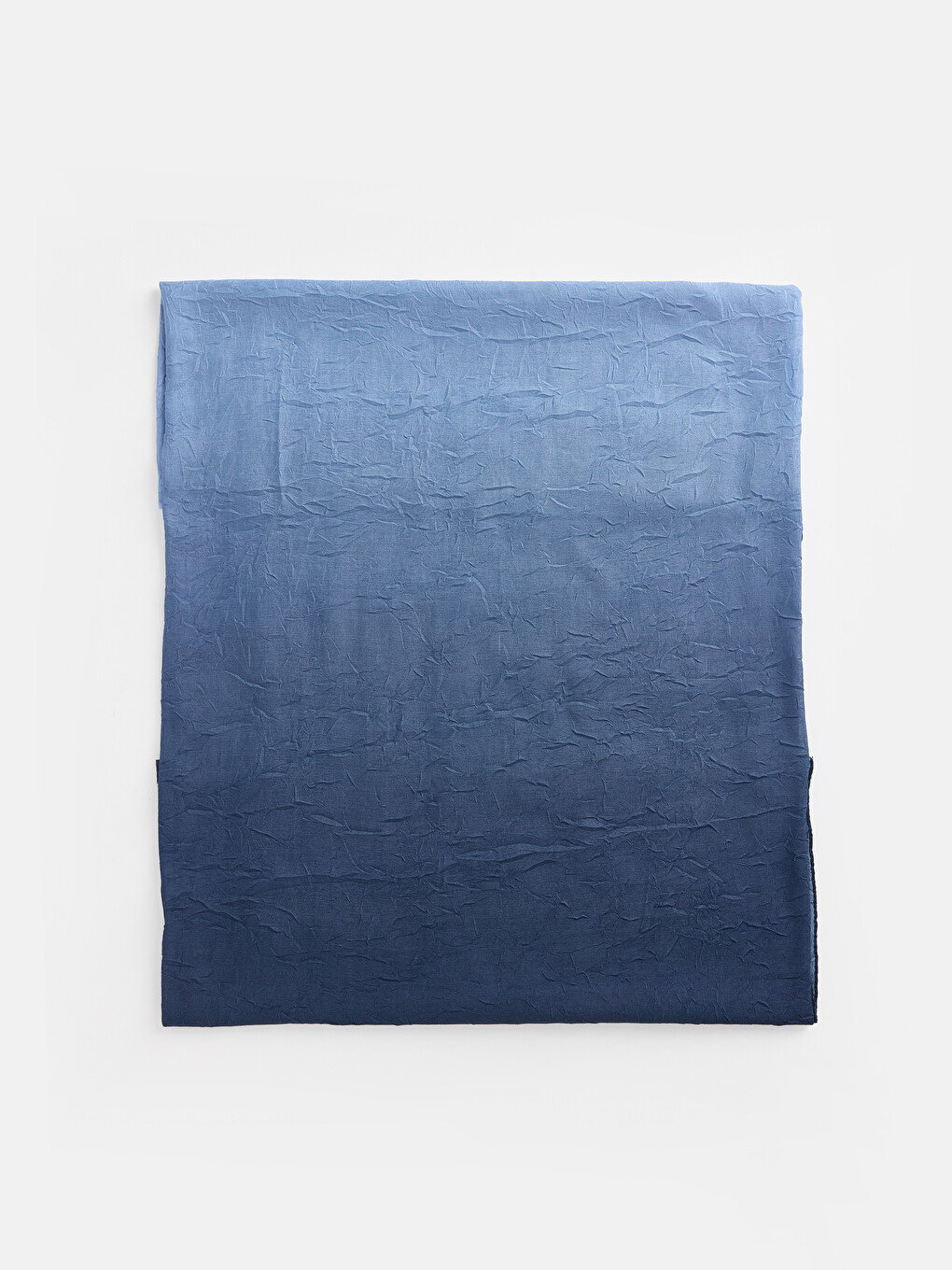 Woman Navy Large Scarf-1