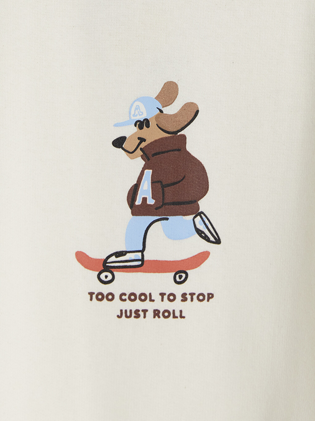 Boy Beige Sweatshirt-2