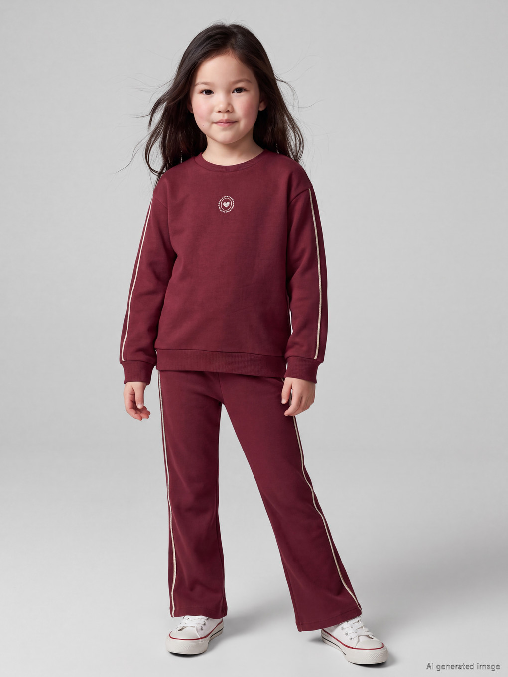 Girls' Glittery Flare Leggings 2 Pack-3