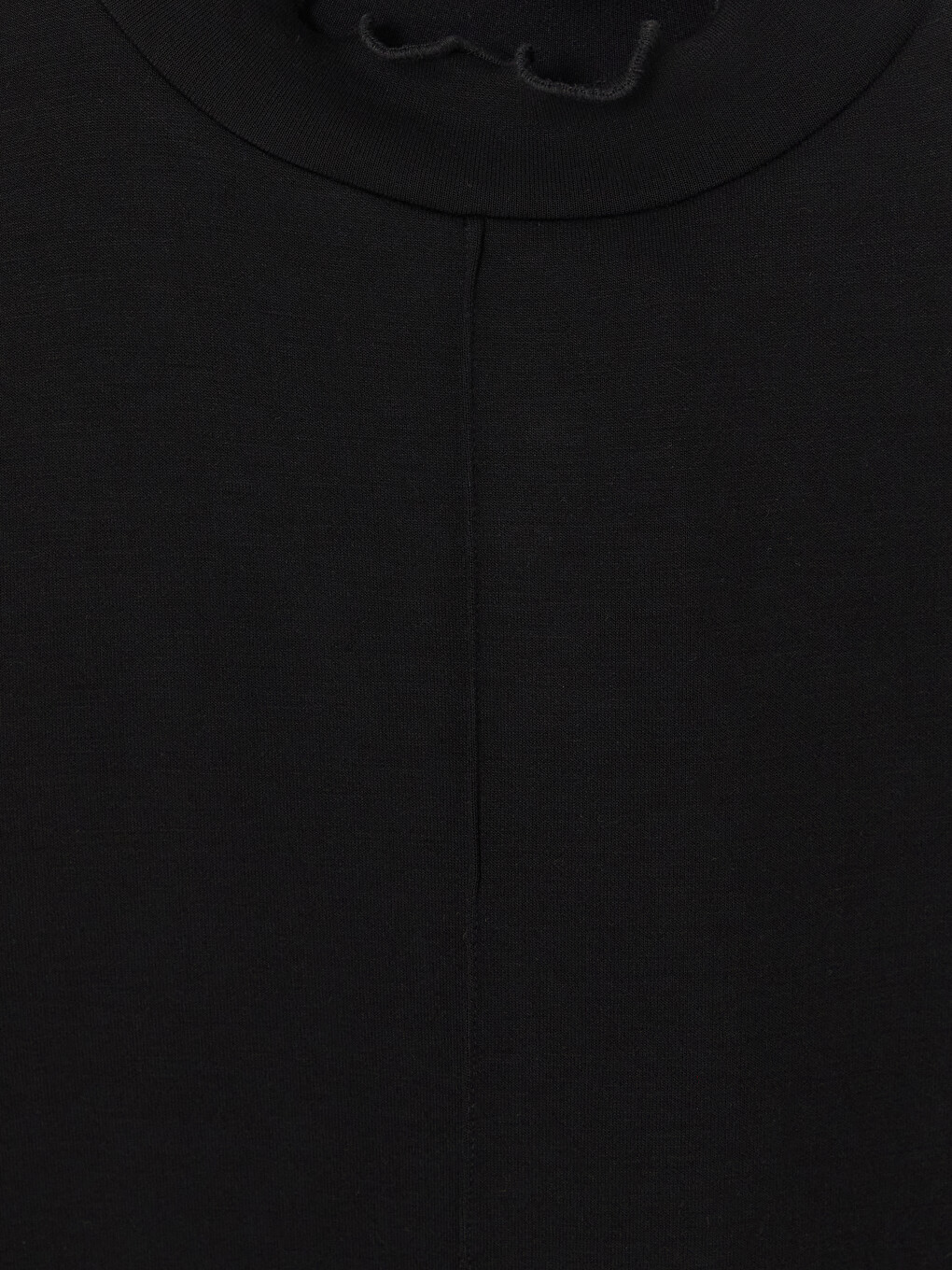Frilled Mock Neck Women's Body-1