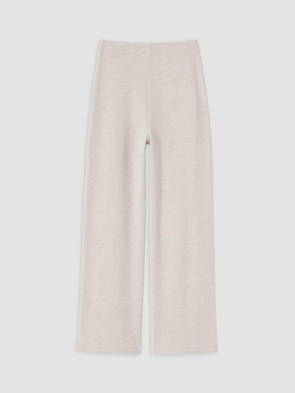Woman Beige Sweatpants-1
