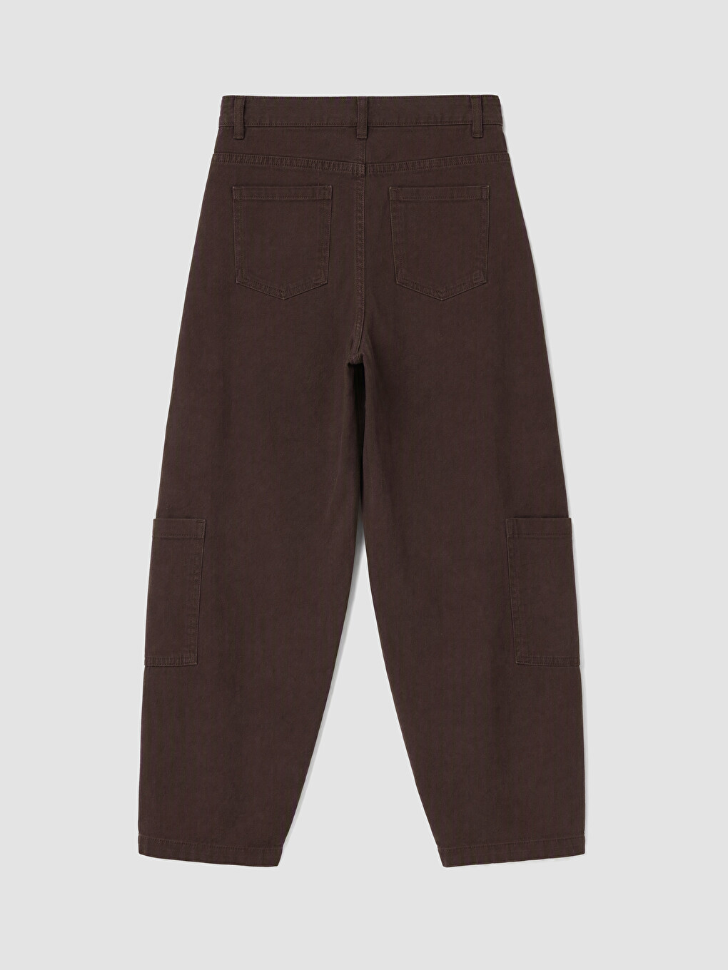 Girl Brown Trousers-2