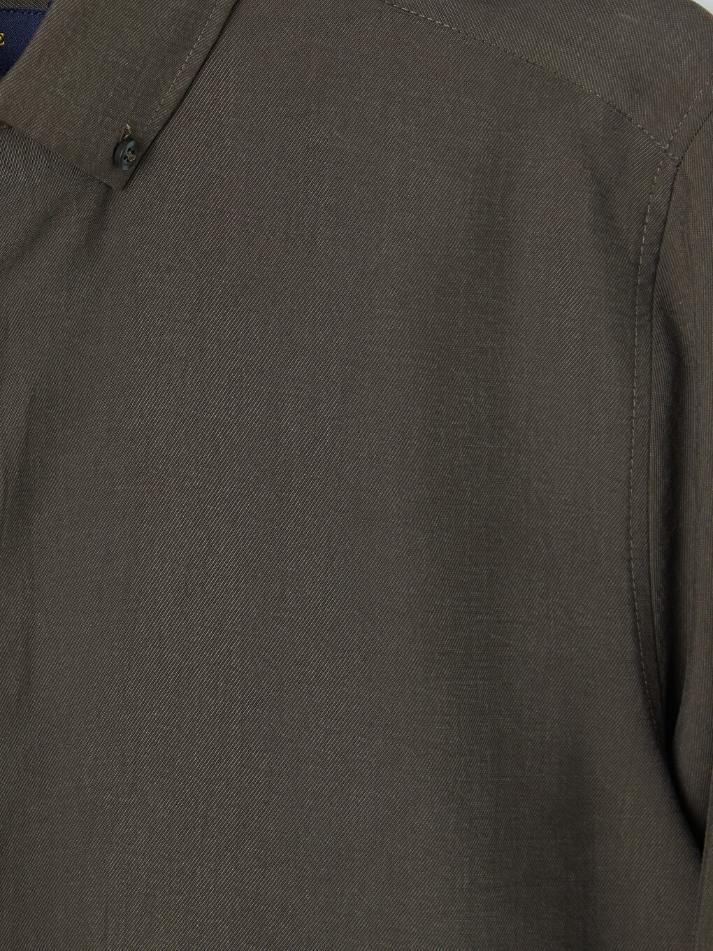 Regular Fit Textured Men's Shirt-6