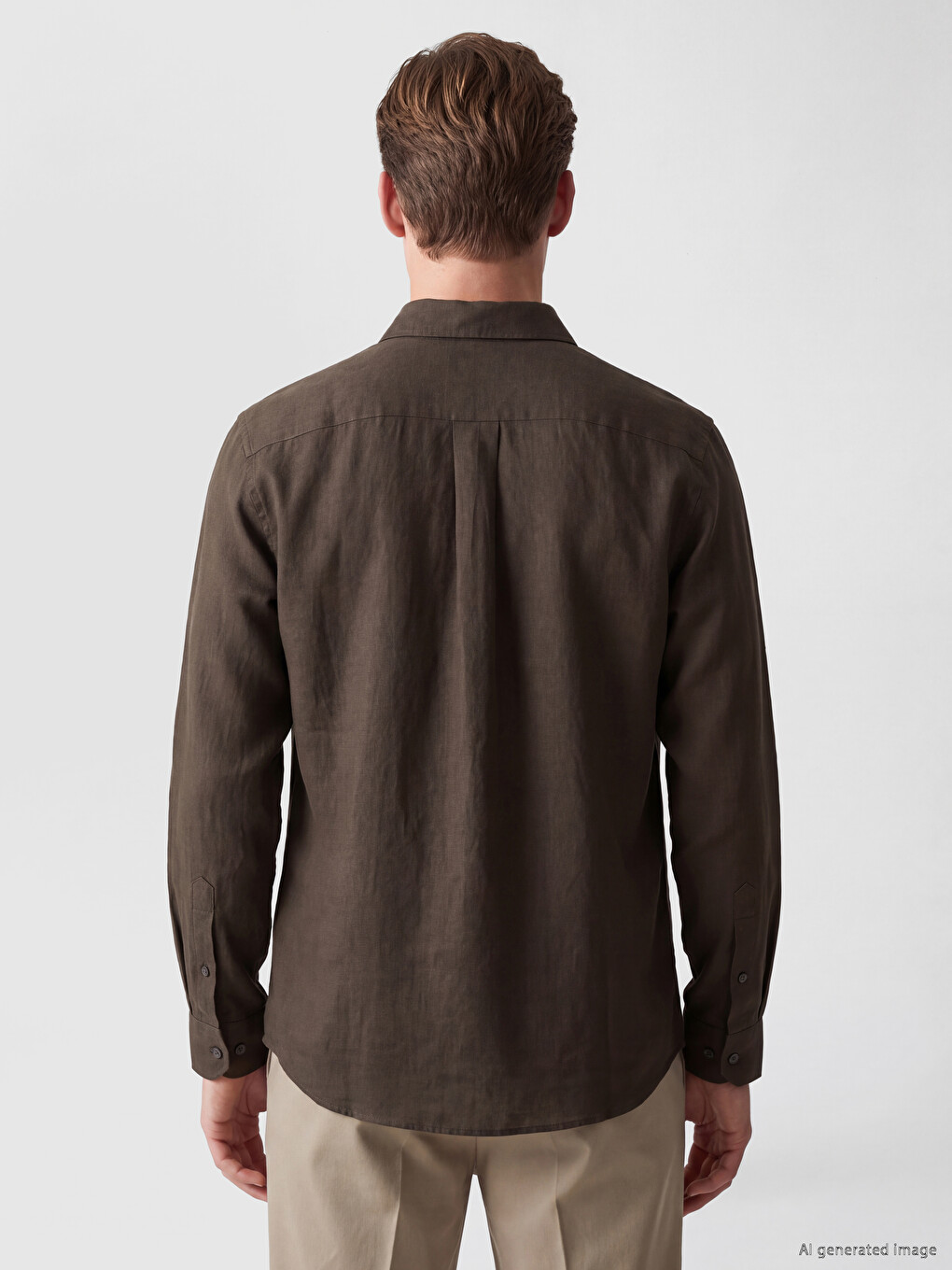 Regular Fit Textured Men's Shirt-3
